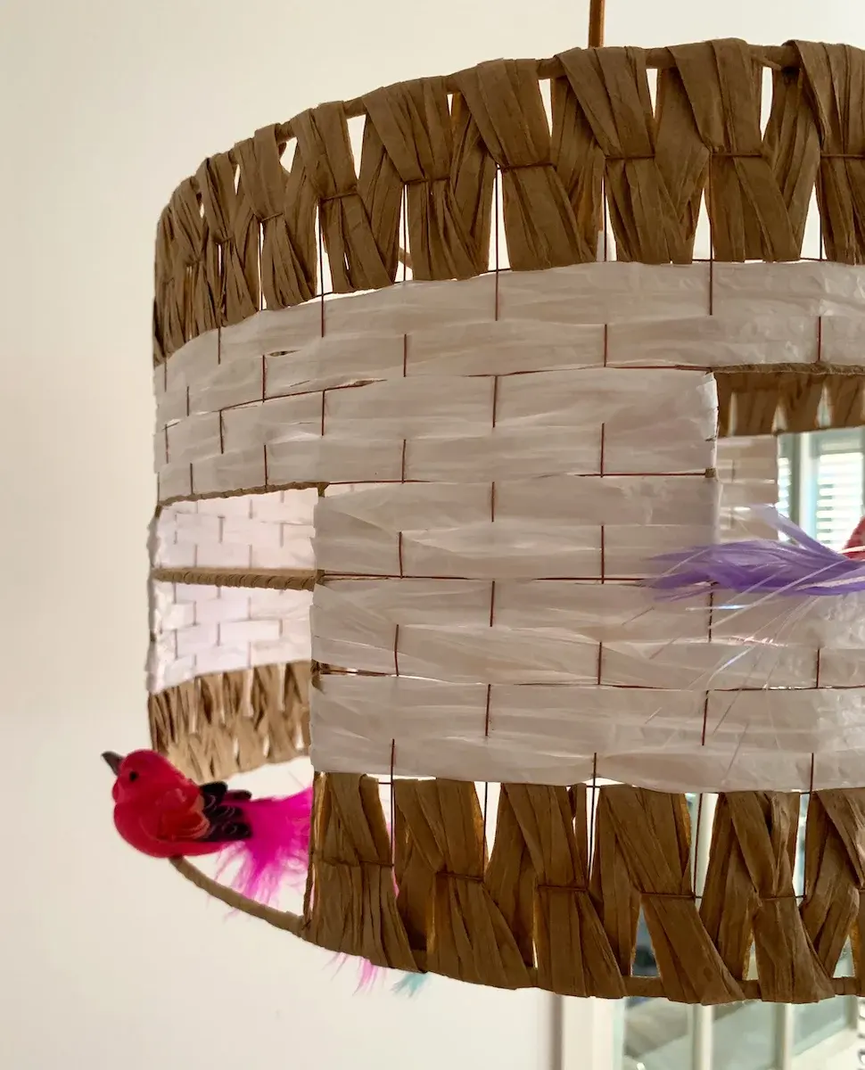 Miniature : Abat jour – Luminaire deco – Suspension luminaire – Cage decorative – Deco maison – Cage oiseaux