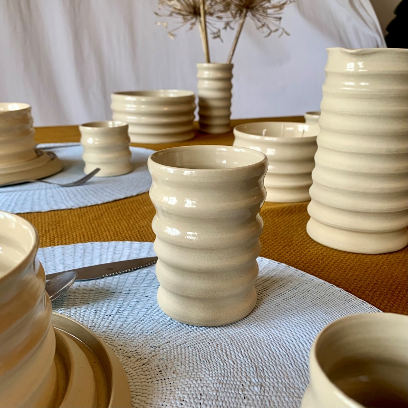 Mug poterie artisanale - Fait main - Made in France - Art de la table - Déco céramique