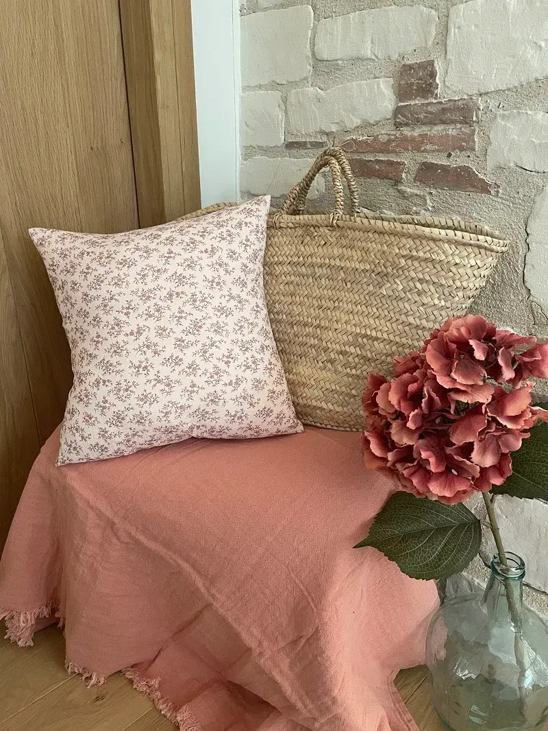 Miniature : Coussin en coton – Housse de coussin – Deco chambre – Deco canape