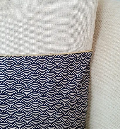 Housse de coussin de qualité - Déco maison - Fait main - Made in France - Décoration intérieur - Idées de décos