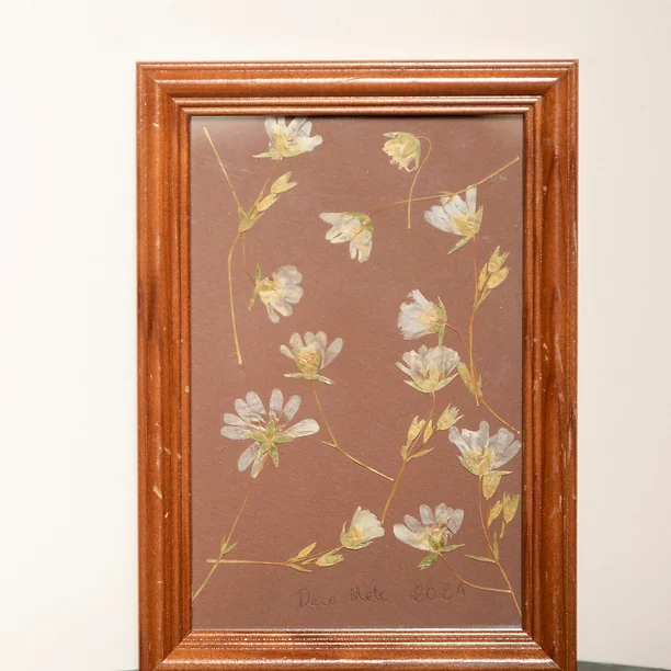deco mural - made in France - cadre fleur 