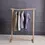 Miniature : Portant vetement bois en longueur– creations bois - Deco Boheme - rempli