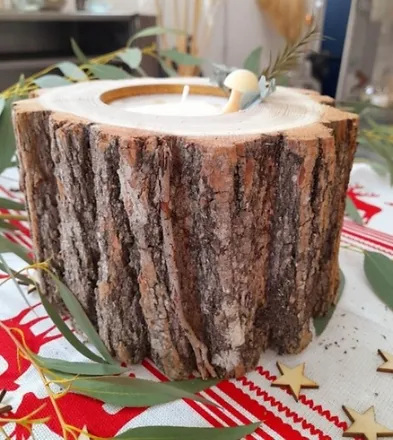 bougie - cire - soja - bougie cire soja - made in France - bougie artisanal