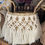 Miniature : Petit rangement – Petite decorations - Deco Boheme - Deco bois et macarme - cercle