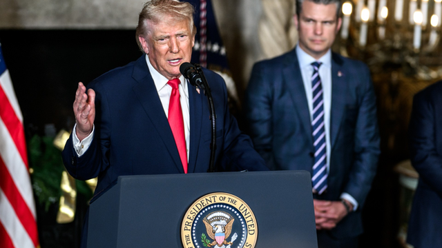 Casa Blanca niega choque entre Trump y Hegseth por escasez de municiones en Irán