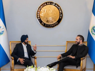 Presidente Bukele se reúne con el presidente del Banco Mundial para fortalecer la cooperación con El Salvador
