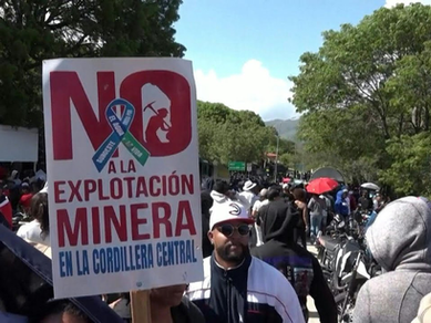 Protestas en República Dominicana frenan un proyecto minero aurífero canadiense