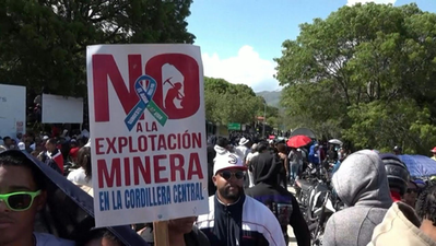 Protestas en República Dominicana frenan un proyecto minero aurífero canadiense
