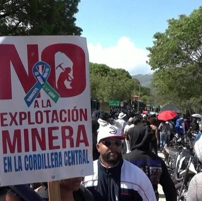 Protestas en República Dominicana frenan un proyecto minero aurífero canadiense
