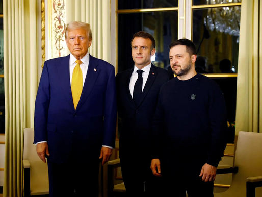 Trump, Zelenski y Macron se reúnen en París para tratar Ucrania y comercio durante la reapertura de Notre Dame