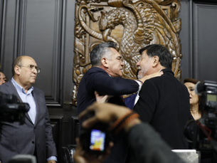 “Es una muestra de lo que es el PRIAN”: Sheinbaum sobre pelea entre Alejandro Moreno y Fernández Noroña en la Permanente