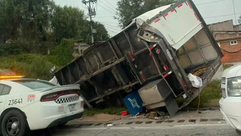 Accidente en la autopista México-Querétaro deja dos muertos