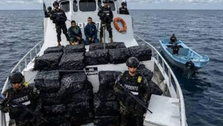 Golpe al narcotráfico: Marina de El Salvador incauta 1.36 toneladas de cocaína