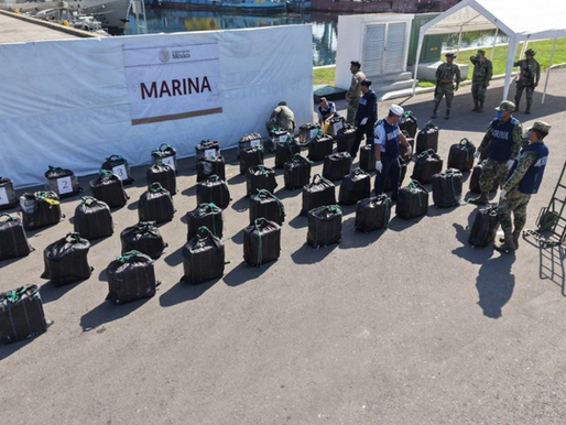Incautan 1.5 toneladas de cocaína en costas de Chiapas; hay 5 detenidos