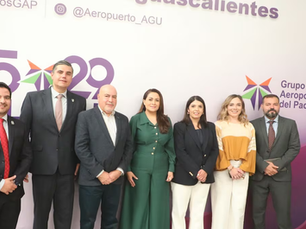 Tere Jiménez anuncia modernización del aeropuerto internacional de Aguascalientes con inversión histórica