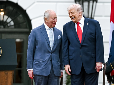 El rey Carlos III a Trump: Si no fuera por nosotros, ustedes hablarían francés