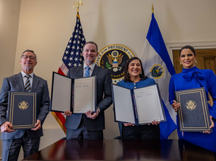 Estados Unidos y El Salvador sellan el primer acuerdo comercial recíproco que elimina el 10% a exportaciones
