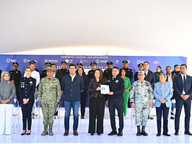 Tere Jiménez, gobernadora de Aguascalientes, arranca operativo Navidad Segura 2024