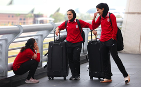 Selección femenina de futbol regresa a Irán, según agencia Fars