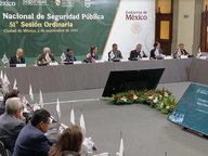 Participa Tere Jiménez en la 51ª Sesión Ordinaria del Consejo Nacional de Seguridad Pública