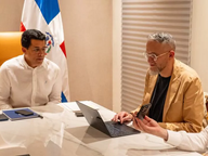 David Collado se reúne con experto en asuntos públicos, para fortalecer comunicación en tiempo de crisis en el país