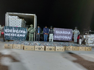 Aseguran alrededor de dos toneladas de cocaína en Sonora