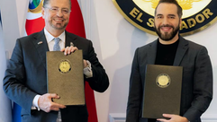 Bukele sella con Costa Rica una "alianza" contra la criminalidad