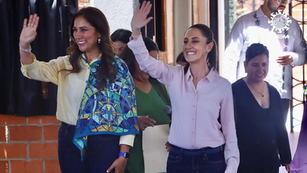 Claudia Sheinbaum llega a Silao, abre las puertas del Centro LIBRE
