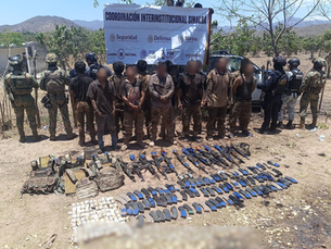 Caen 13 integrantes de ‘Los Chapitos’ en Sinaloa