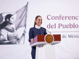 Sheinbaum anuncia que se ponen en pausa los aranceles de Trump por un mes