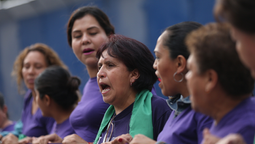 Marcha 8M en CDMX: Llegan al Zócalo primeros contingentes de mujeres
