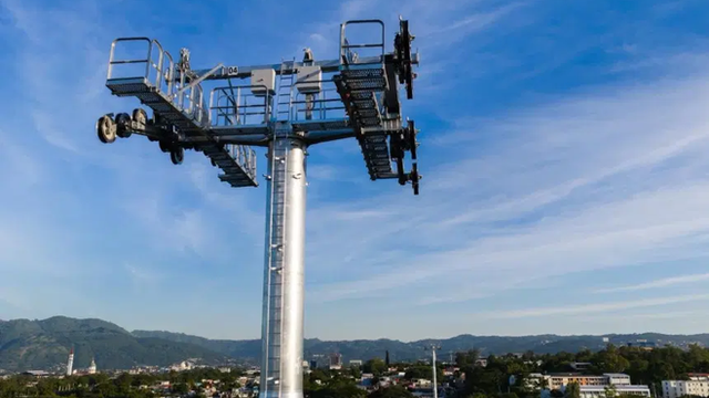 Nayib Bukele anuncia que el Aerocable ya es una realidad y que su construcción está en marcha