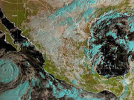‘Rachel’ se degrada a huracán categoría 1 y mantiene lluvias fuertes en Baja California Sur