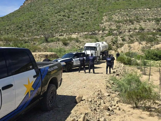 Detienen a 5 en Coahuila por robo de hidrocarburo; aseguran 44 mil litros de ‘huachicol’