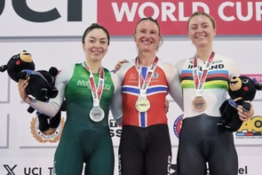 México obtiene plata y bronce en la Copa del Mundo de Ciclismo de Pista
