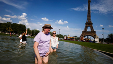 Ola de calor en Francia suma 40 personas muertas por ahogamiento