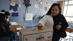 Concluye la votación de la segunda vuelta presidencial en Perú e inicia el escrutinio