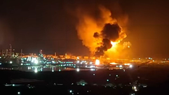 Fuga ocasiona incendio en la refinería de Salina Cruz, Oaxaca