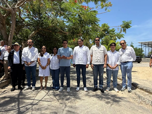 David Collado inicia reconstrucción de plaza en Río San Juan con una inversión de RD$33 millones