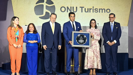 ONU Turismo galardona a David Collado como “el mejor ministro de Las Américas”