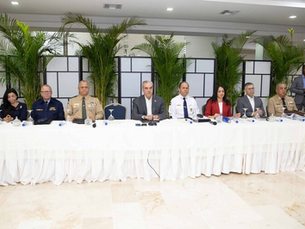 Abinader encabeza reunión de Seguridad Ciudadana en la Policía Nacional