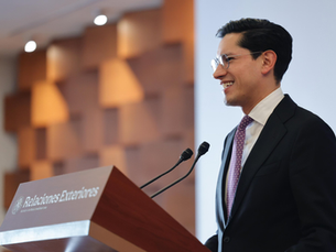 Roberto Velasco viaja a Bruselas, previo a ratificación del acuerdo México-UE