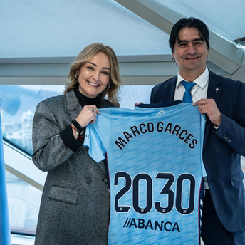 Mexicano Marco Garcés renueva como director de futbol del Celta hasta 2030