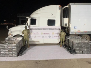 Aseguran 1.5 toneladas de metanfetamina en Mazatlán, Sinaloa