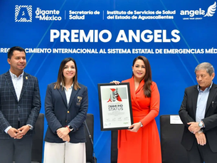 Aguascalientes, referencia nacional en salud: Tere Jiménez hacia tercer informe