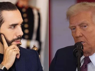 Donald Trump negocia con Nayib Bukele la deportación de inmigrantes de terceros países