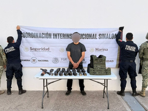 Violencia en Sinaloa: Liberan a persona secuestrada y aseguran arsenal