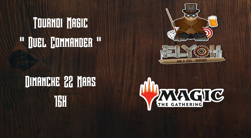 Tournoi Magic " Commander party "
