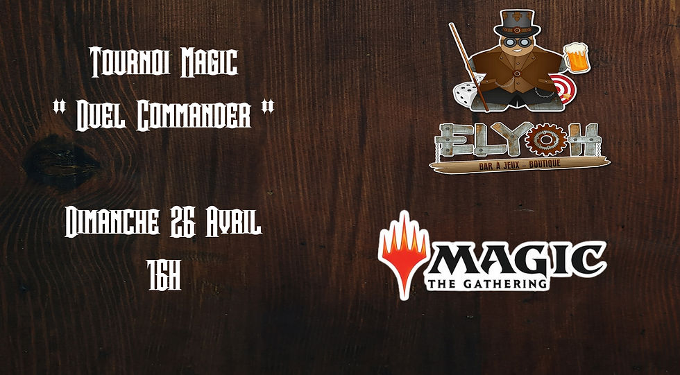 Tournoi Magic " Duel commander "