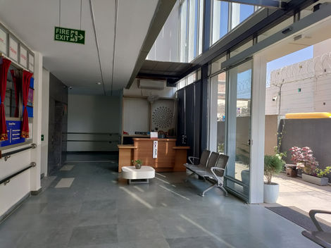 Reception lobby